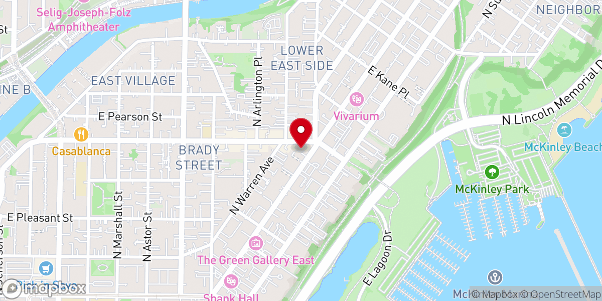 Map showing location of City Reformed Church