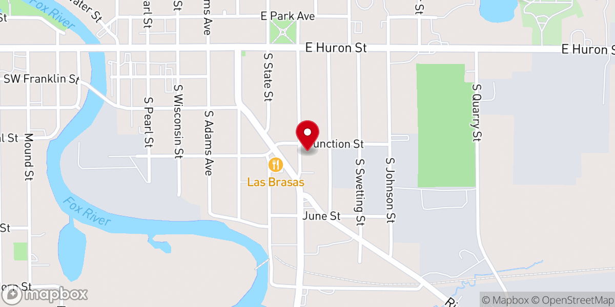 Map showing location of Faith Community Church