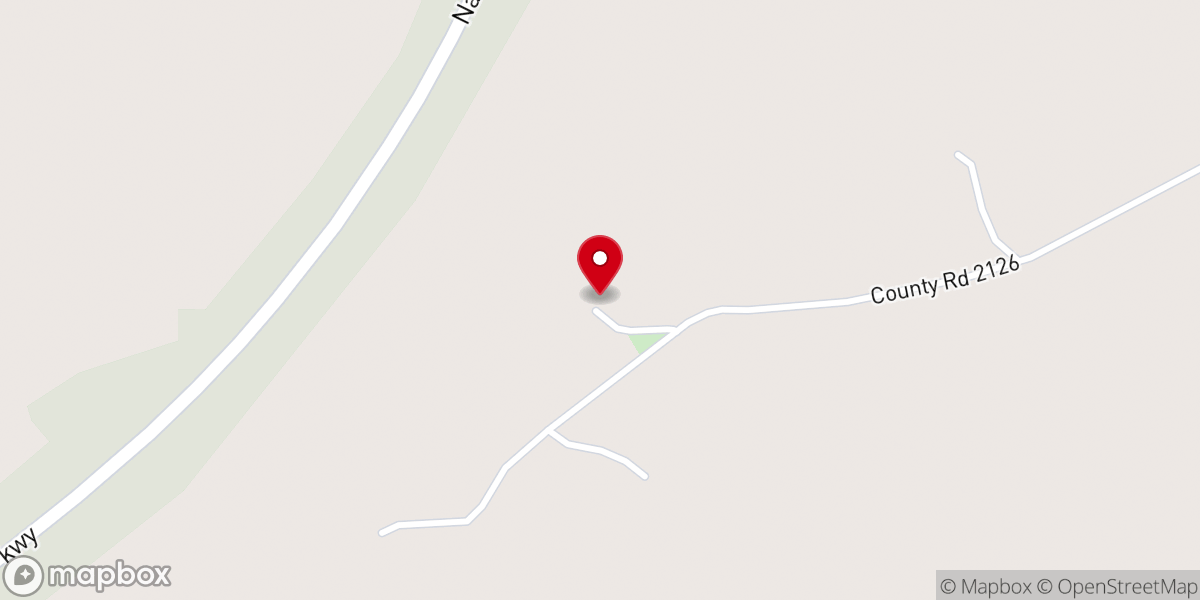 Map showing location of White Plains Church