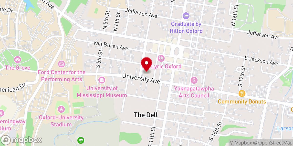 Map showing location of Oxford University UMC