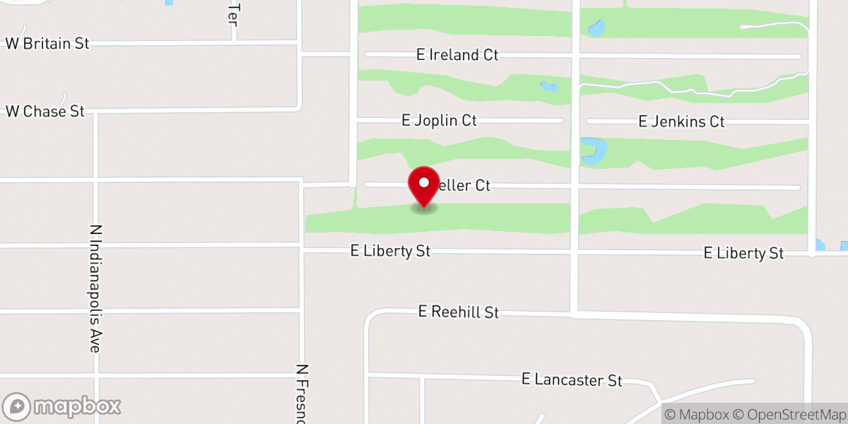 Map showing location of Covenant Love Ministry