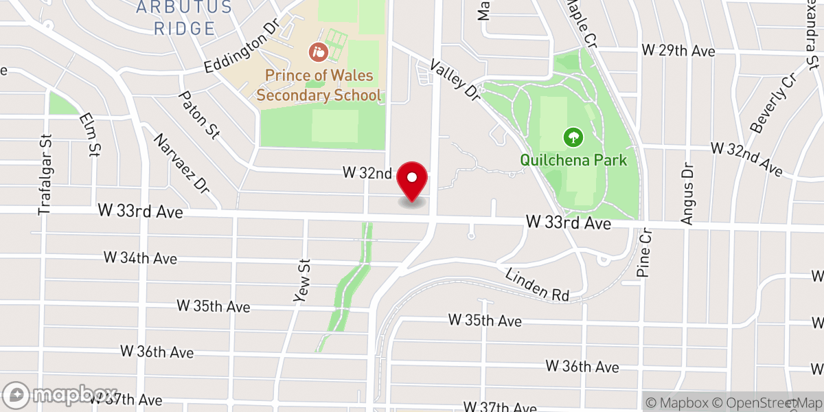 Map showing location of Living Word Chinese Baptist Church