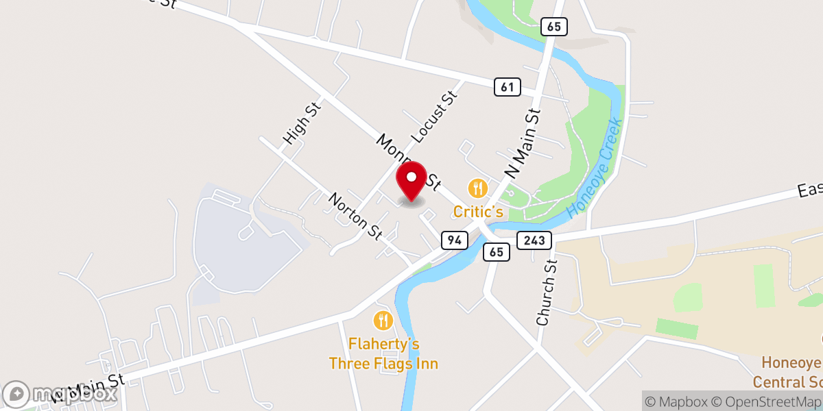 Map showing location of St. John