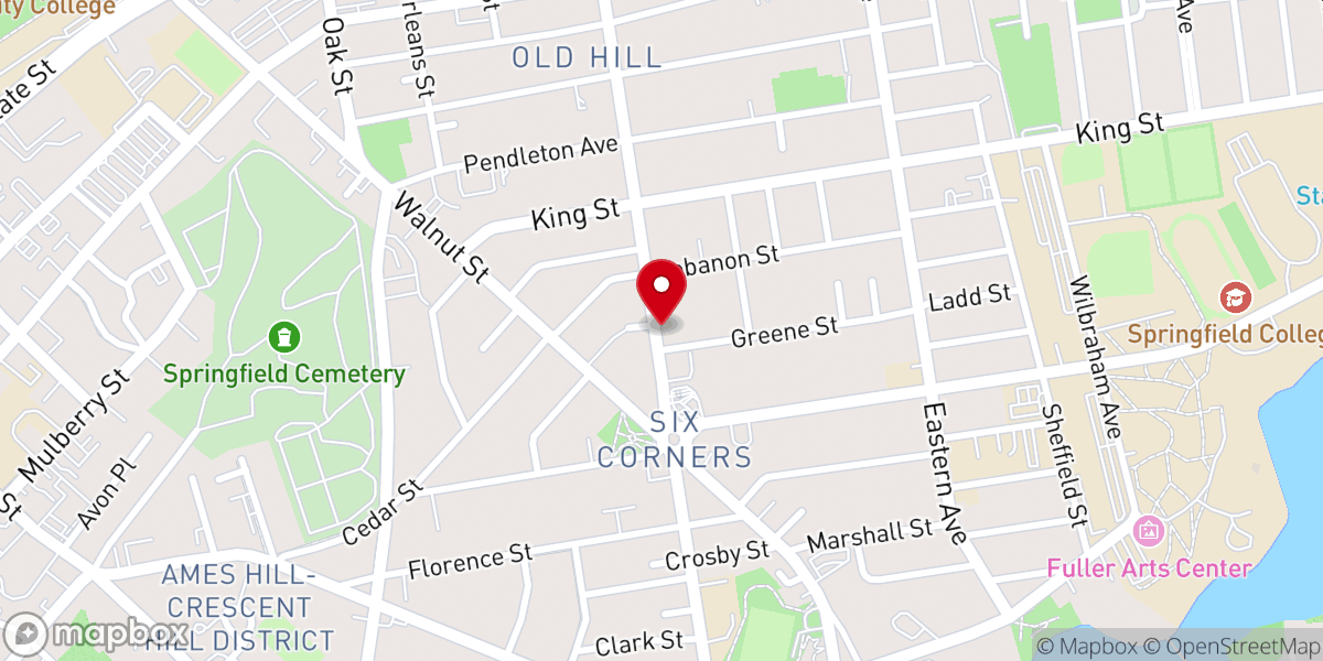 Map showing location of Goodness Outreach Ministries Inc