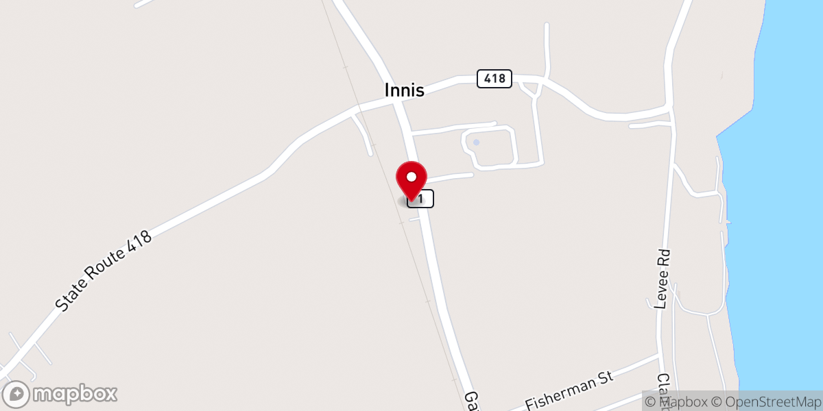 Map showing location of Saint Vincent de Paul Catholic Church