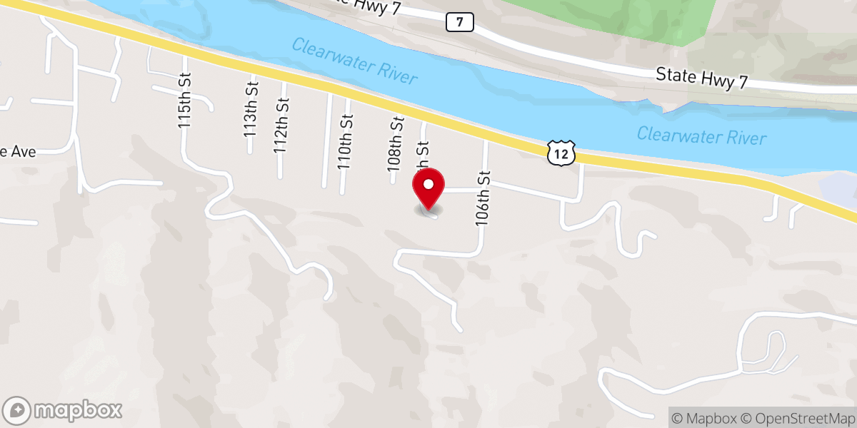 Map showing location of Blacksburg First Church of God