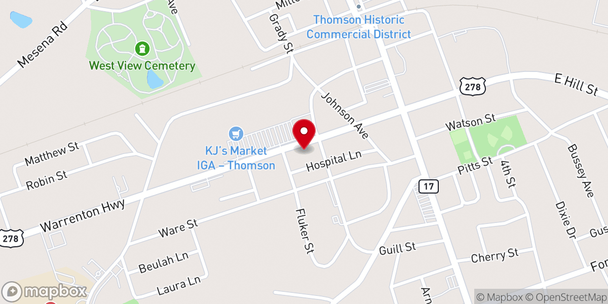 Map showing location of Agape Outreach Fellowship