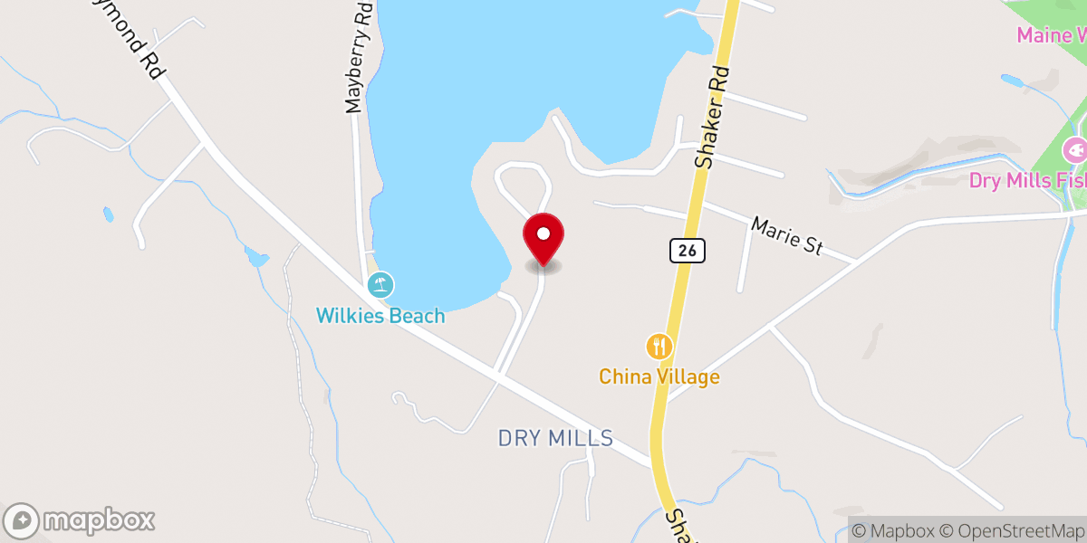 Map showing location of St. Gregory’s Parish Compound - Parish Buildings and Campground