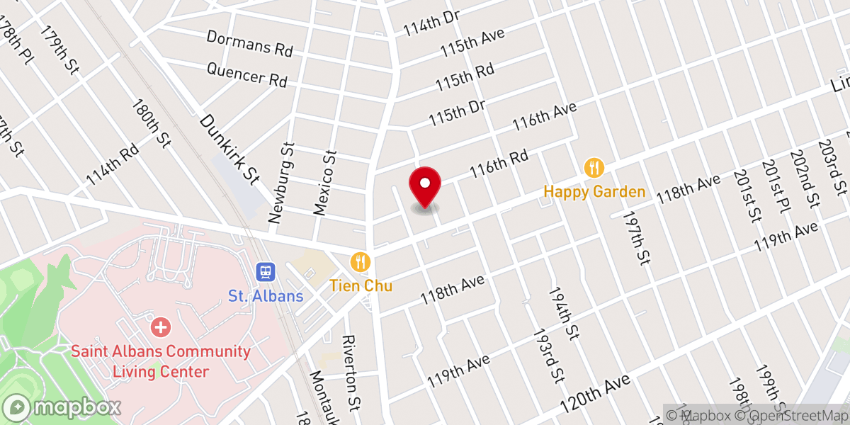 Map showing location of Sojourner Truth AME Zion Church