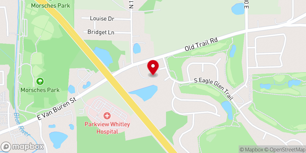 Map showing location of The Sanctuary of Columbia City