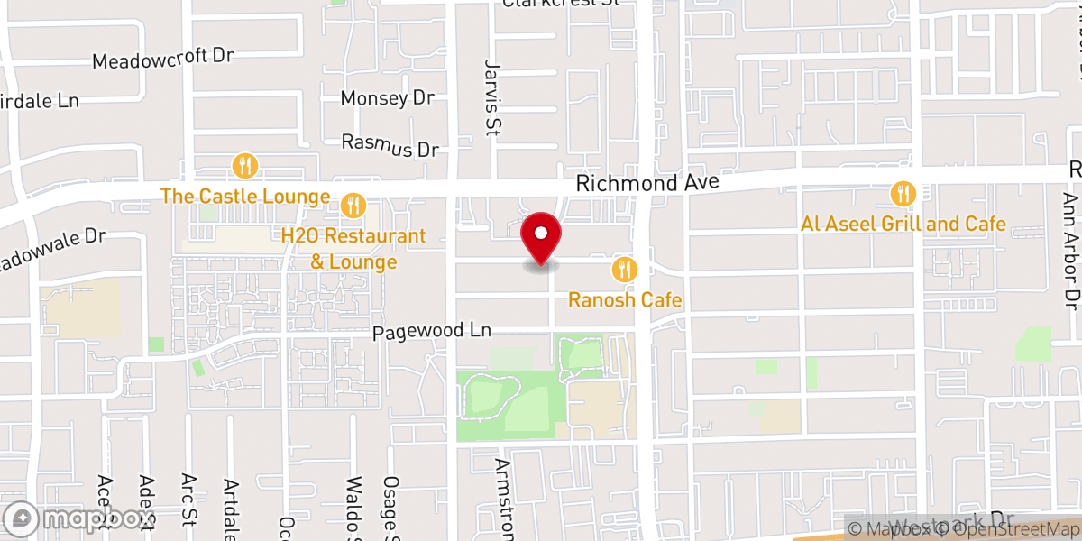 Map showing location of Iglesia Adventista del Septimo Dia Westchase