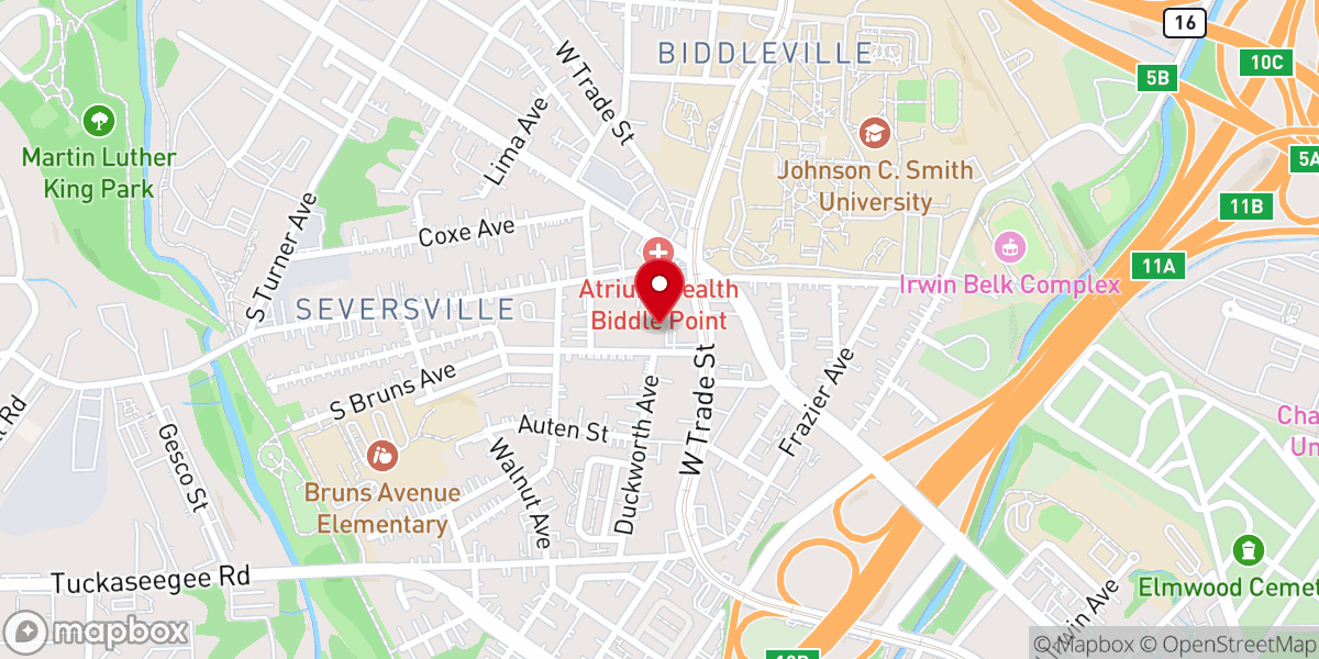 Map showing location of Church in the City Ministries Inc