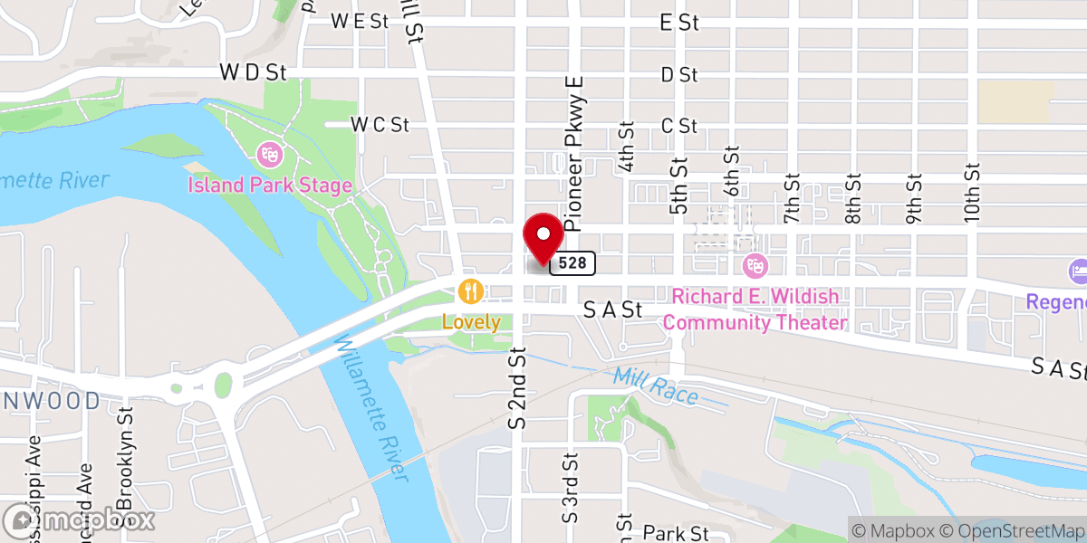 Map showing location of Warriors Arising Worship Center