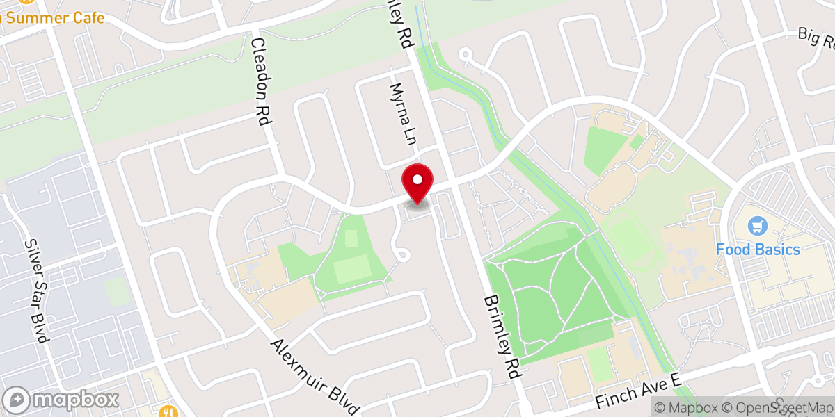 Map showing location of Calvary Logos Baptist Church