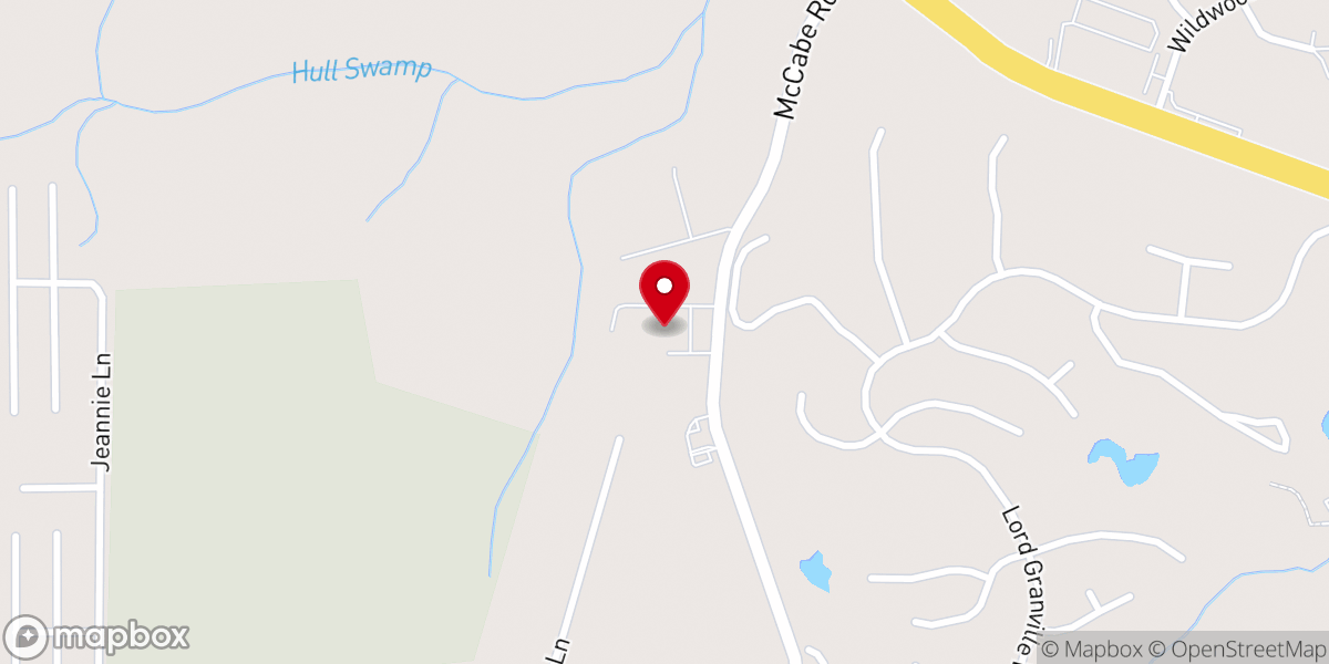 Map showing location of All Saints Anglican Church