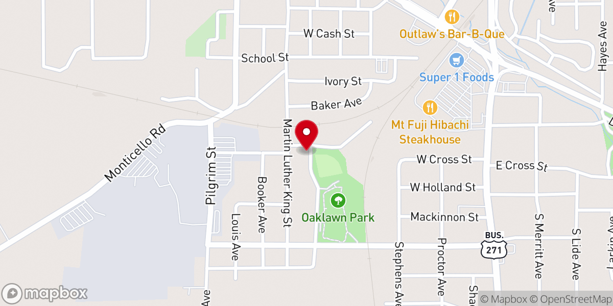 Map showing location of West Chapel