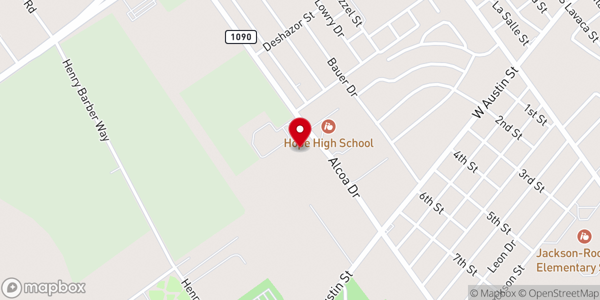 Map showing location of New Beginnings Church