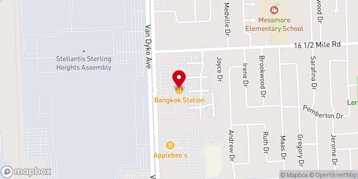 Map showing location of Sojourn Church