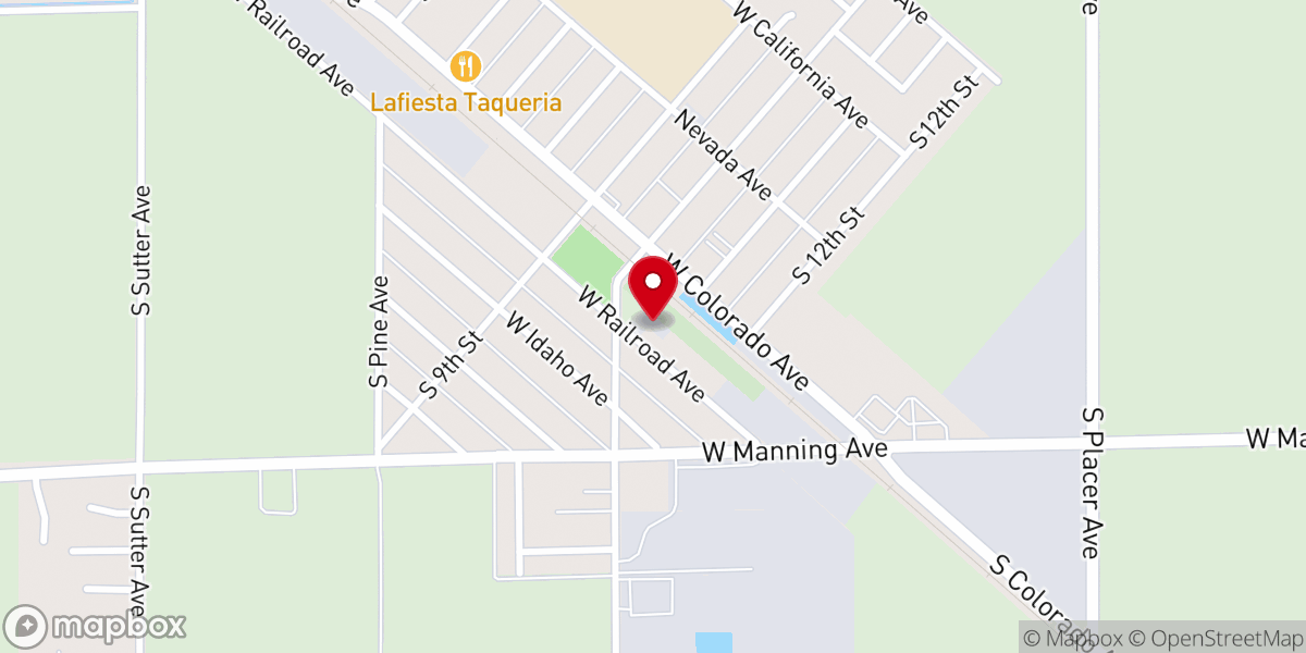 Map showing location of Salvation Army