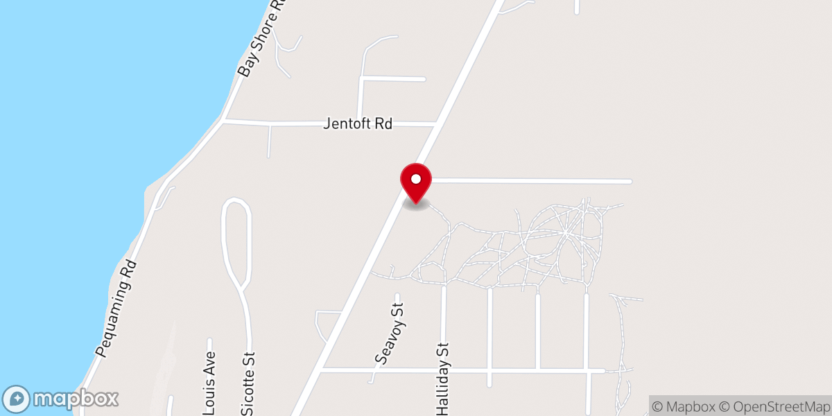 Map showing location of L'Anse Seventh-day Adventist Church