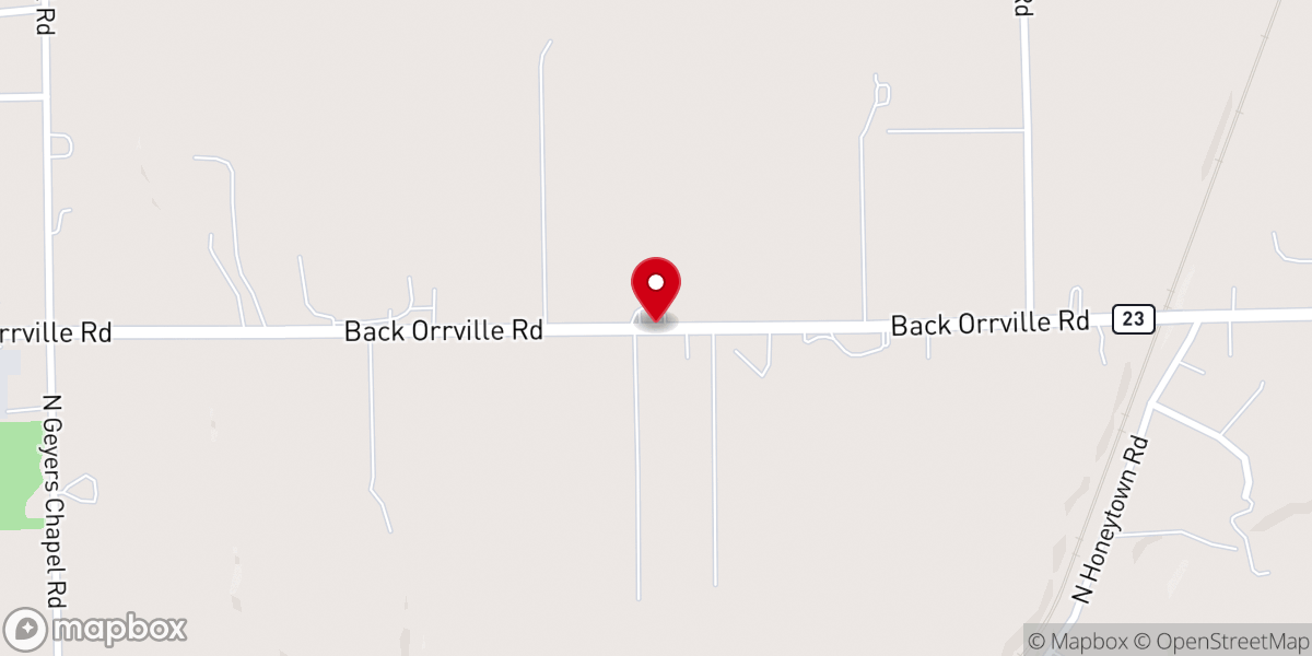 Map showing location of The Barnstone