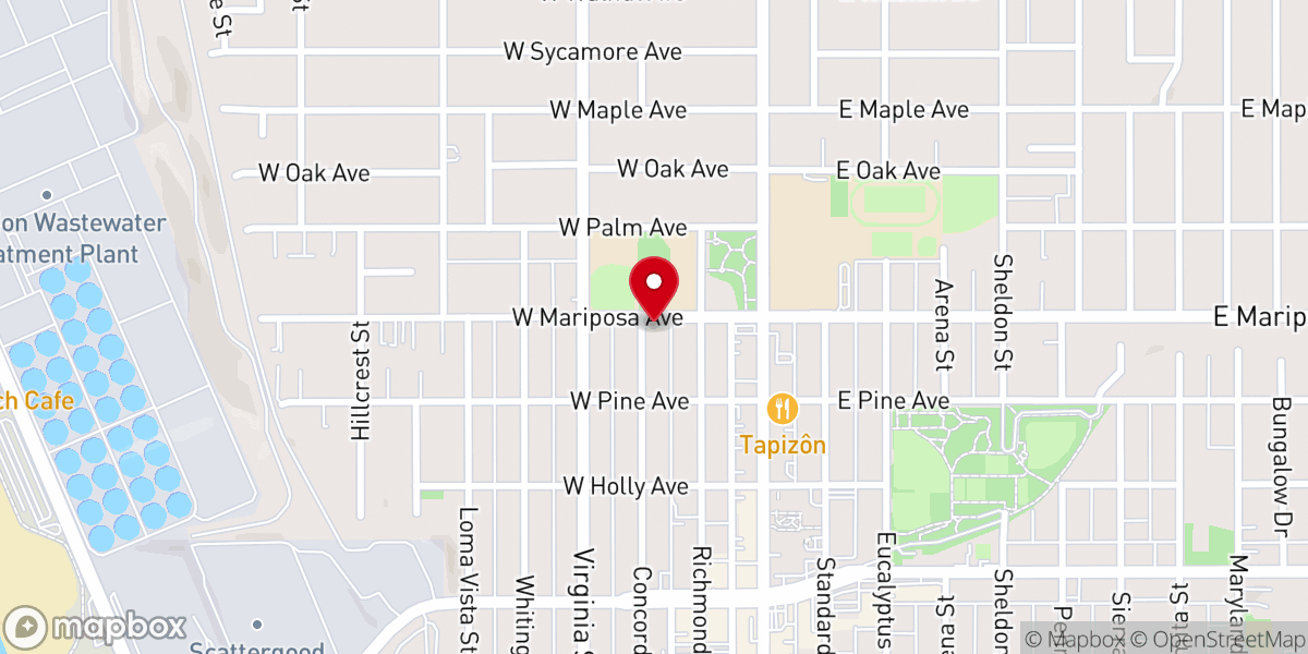Map showing location of St Andrew Russian Greek Catholic Church