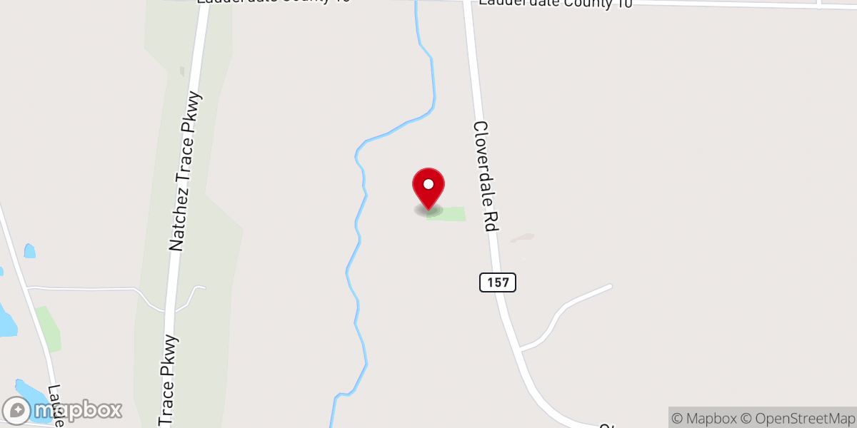Map showing location of Lindseys Chapel Freewill Baptist Church of God