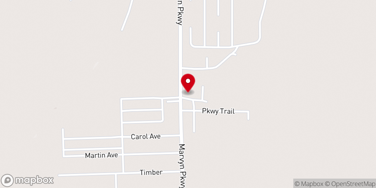 Map showing location of Power of Praise Inc