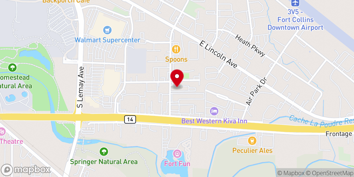 Map showing location of The Genesis Project