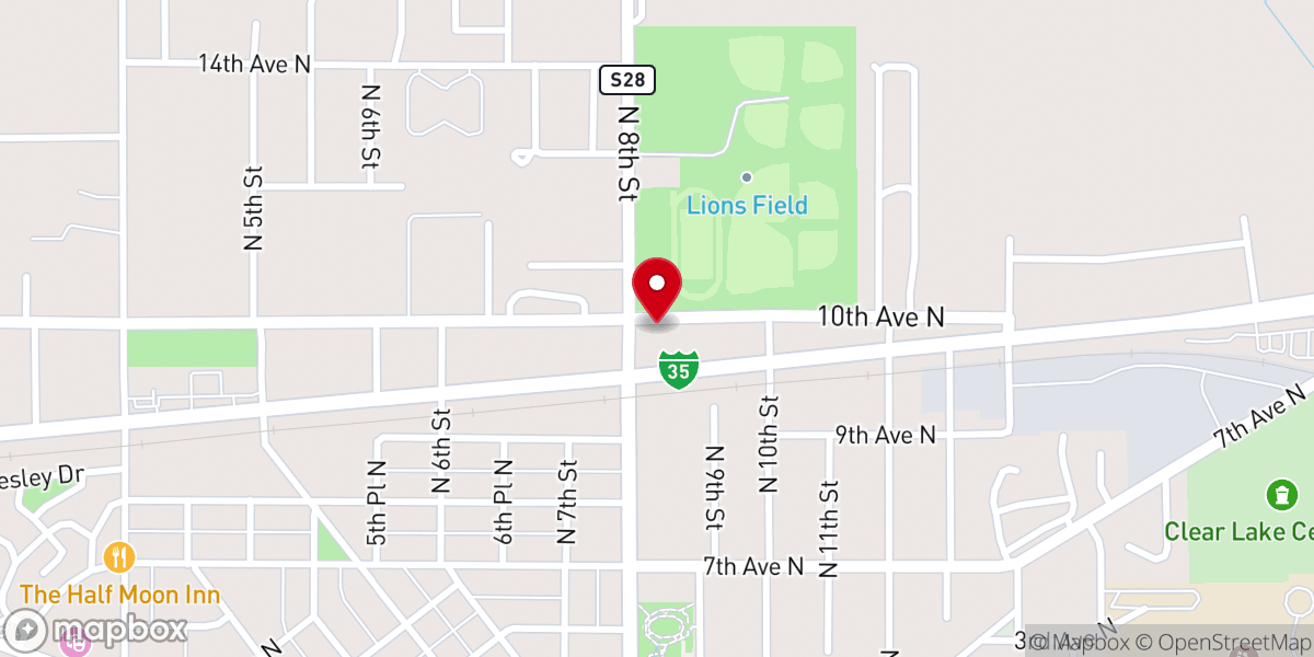 Map showing location of Celebration Community Church