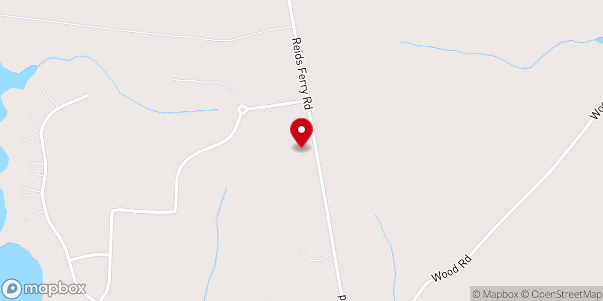 Map showing location of Lake Country Church