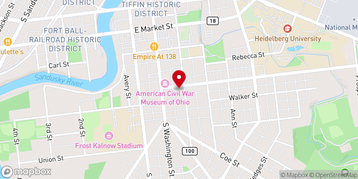 Map showing location of ST. JOHN’S UNITED CHURCH OF CHRIST