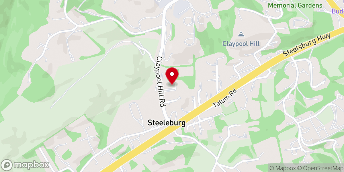 Map showing location of Faith Academy
