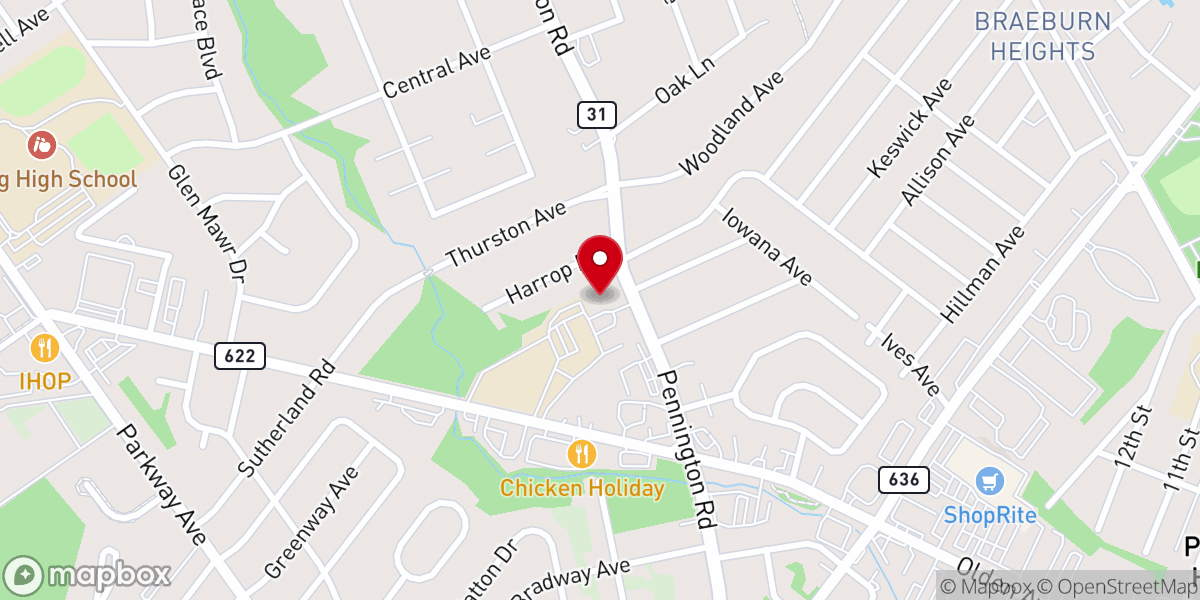 Map showing location of Incarnation - St. James Church