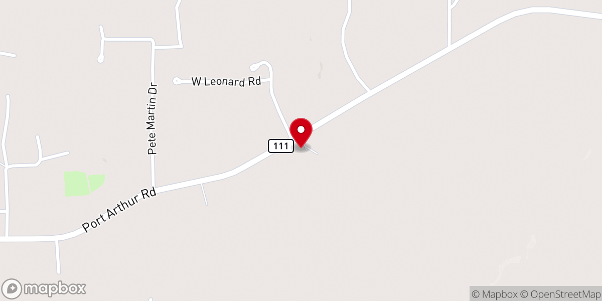 Map showing location of Crystal Springs Baptist Church