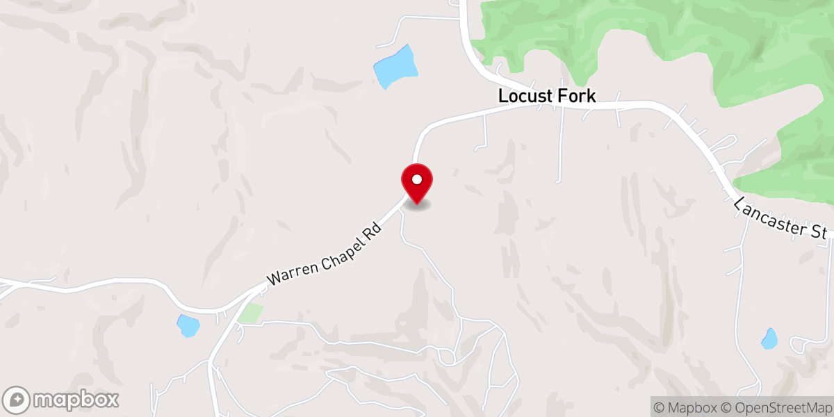 Map showing location of Bethel Lighthouse Church