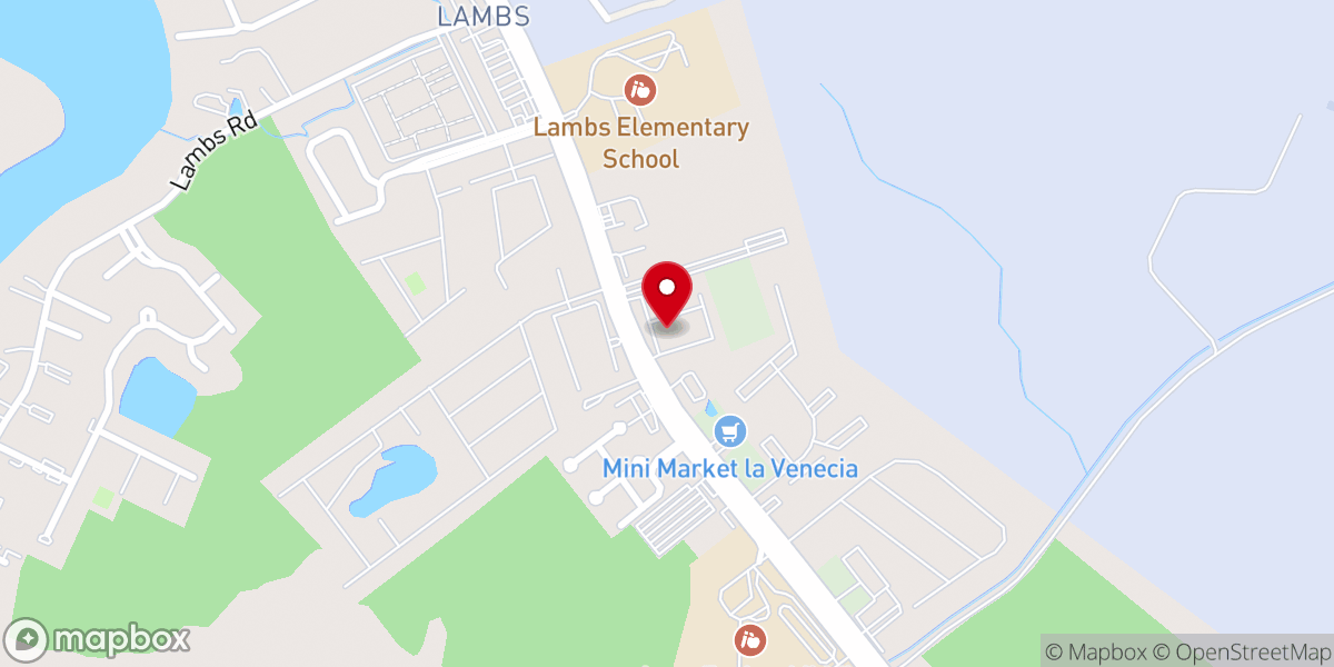Map showing location of St Thomas the Apostle Catholic