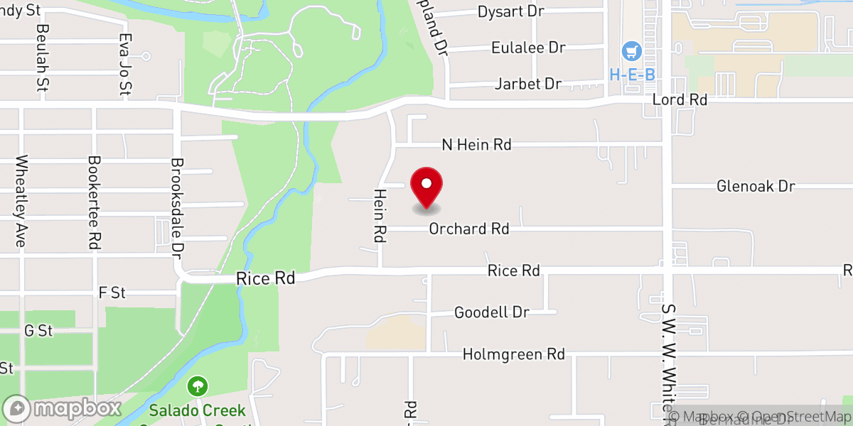 Map showing location of Fountain of Living Water Apostolic Church