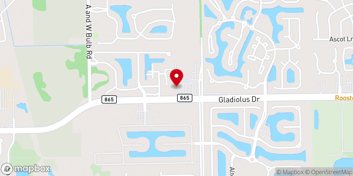 Map showing location of Iona Hope Episcopal Church