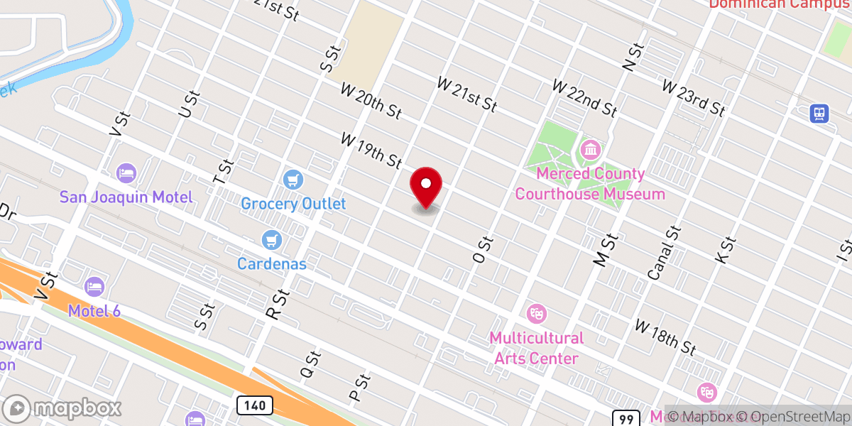 Map showing location of Faith Mission Ministries Inc
