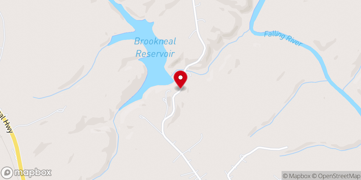 Map showing location of Saint Elizabeth Church