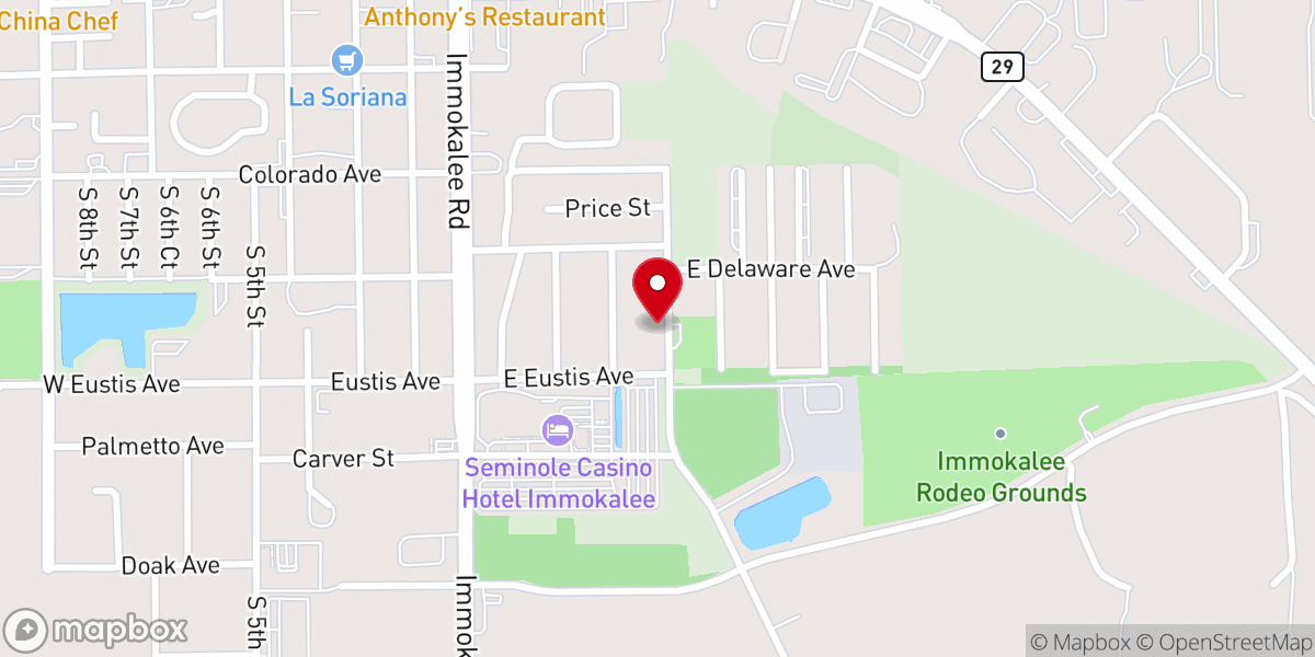 Map showing location of Victory In Jesus Christ Tabernacle