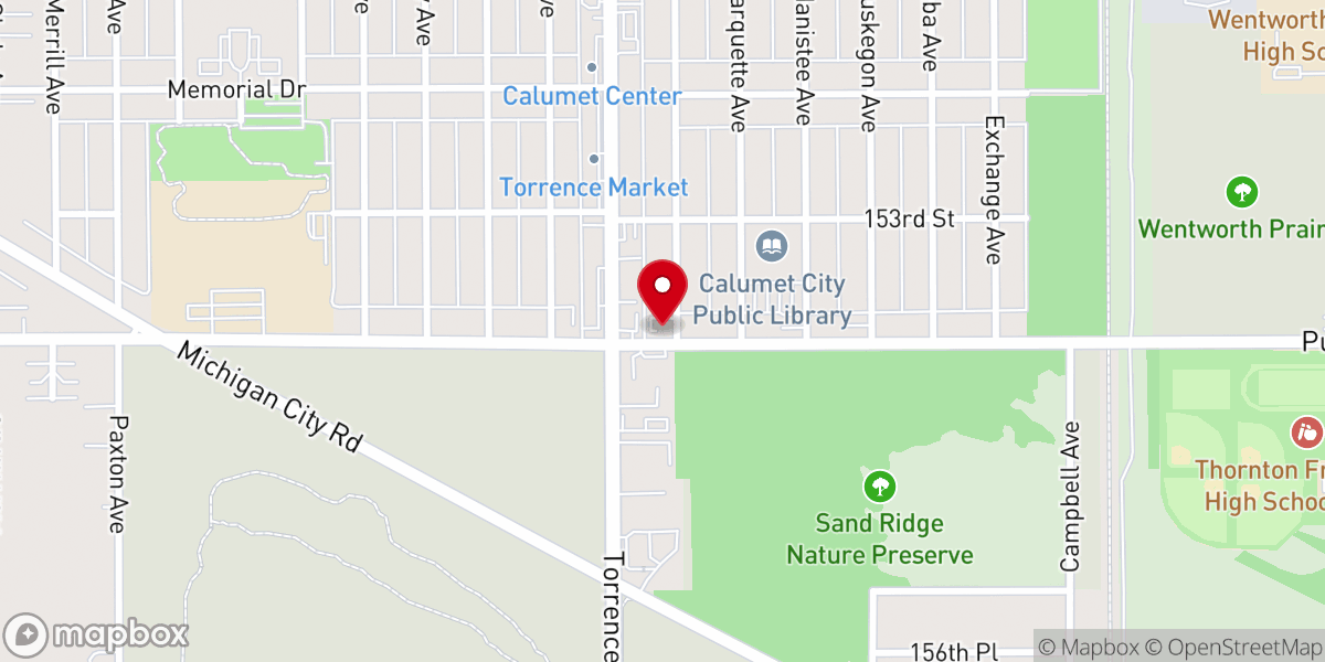 Map showing location of New Apostolic Church