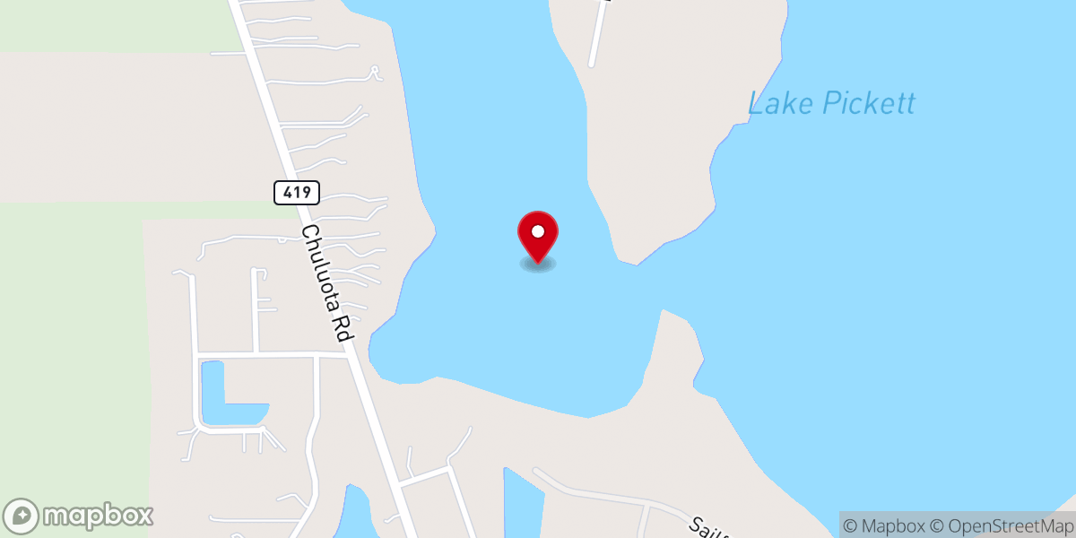 Map showing location of Light on the Rock