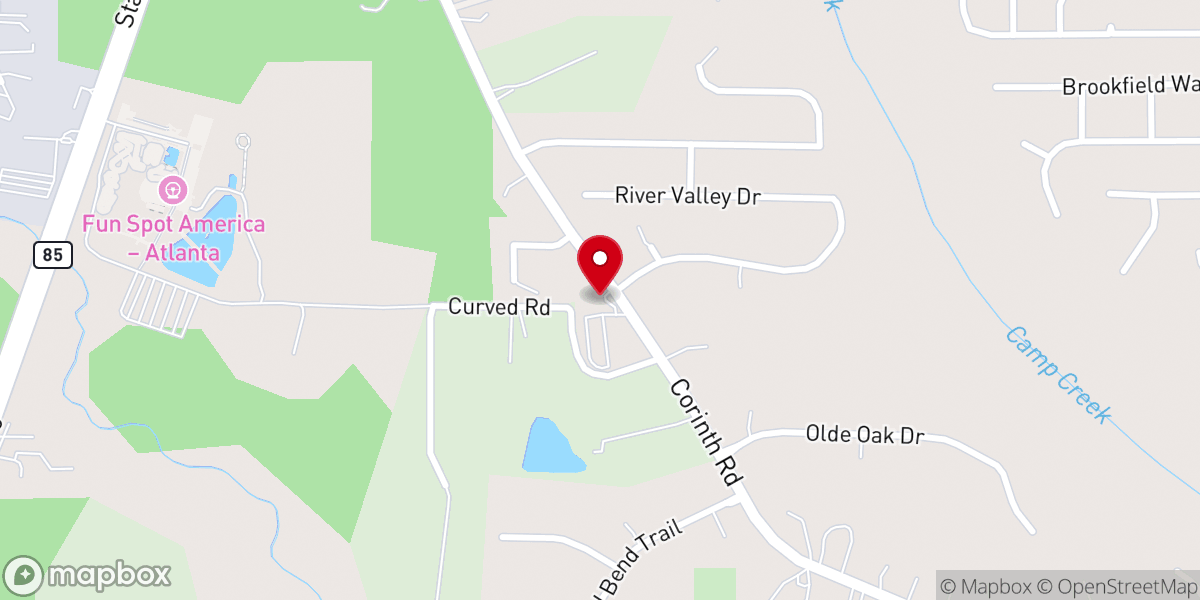 Map showing location of The Connection Church