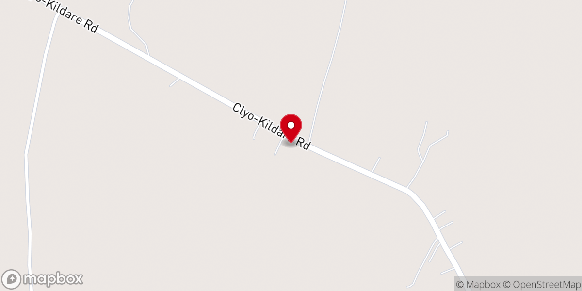 Map showing location of Mount Pleasant Holiness Church
