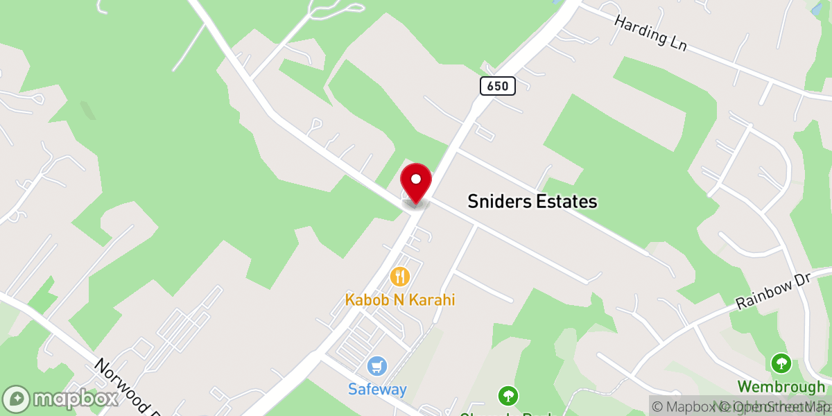Map showing location of Mucci Brian