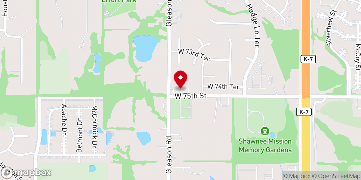 Map showing location of LifeBridge United Methodist Church