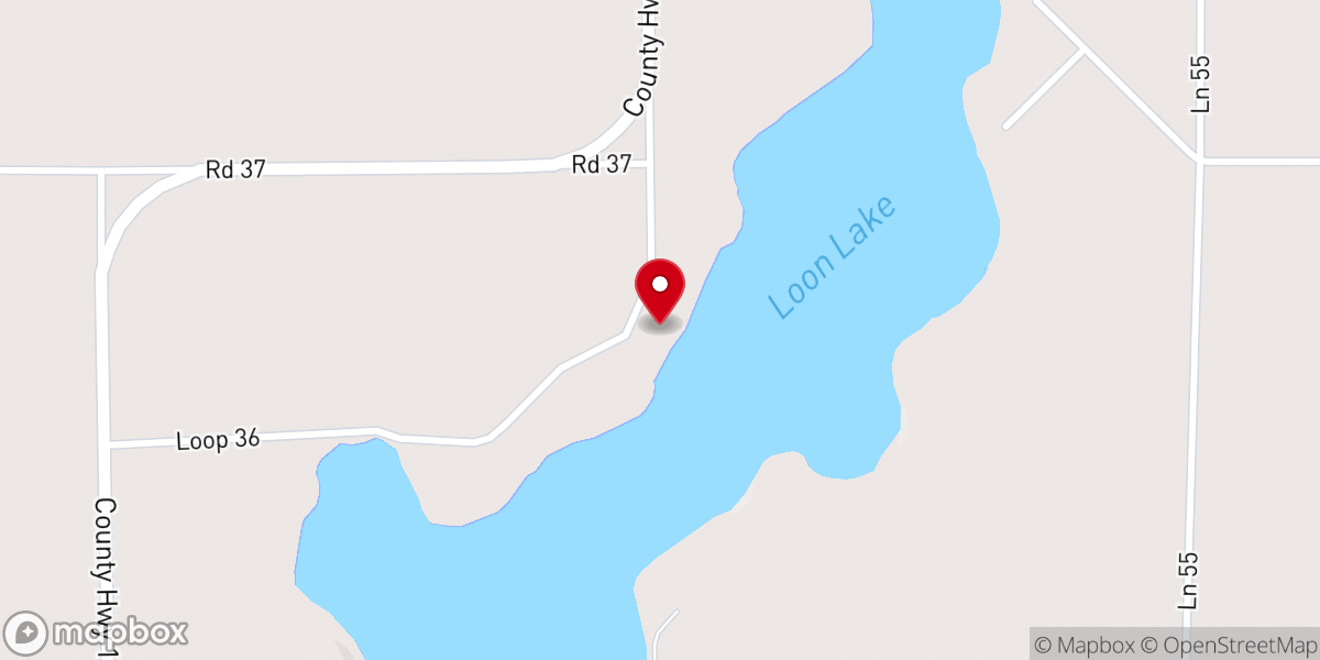 Map showing location of Palo Congregational Church