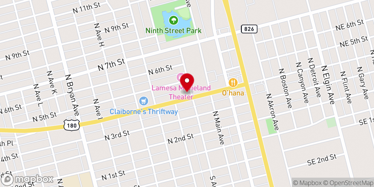 Map showing location of Stock and Petal Florist & Nursery